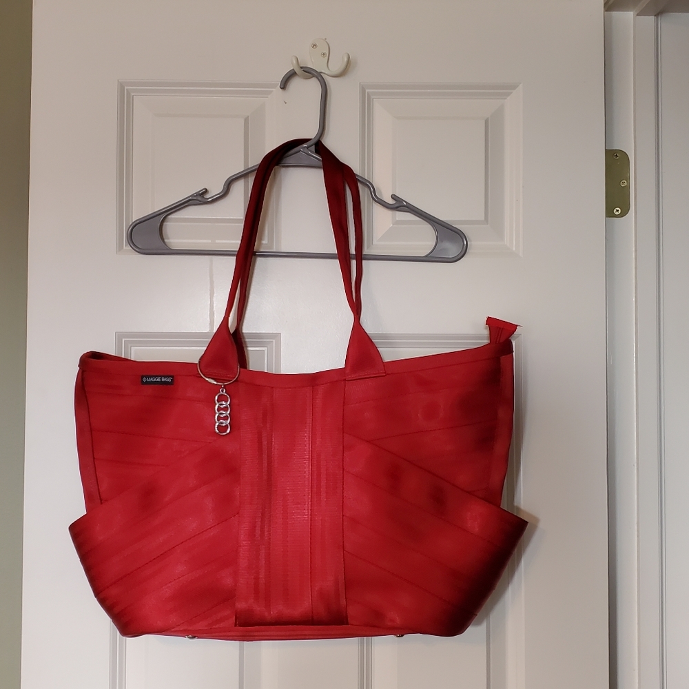 Maggie Bags Audi Seatbelt Tote Bag